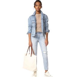 Levi’s Exboyfriend Trucker Denim Jacket size small